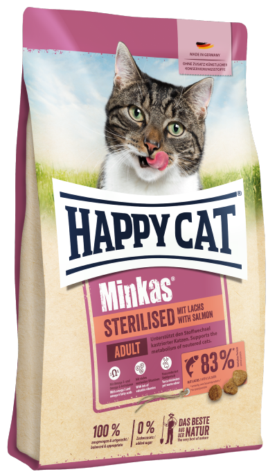 MINKAS STERILISED Saumon